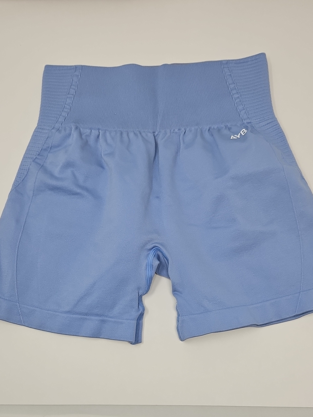 AYBL Ribbed Seamless Bike Athletic Shorts S/M